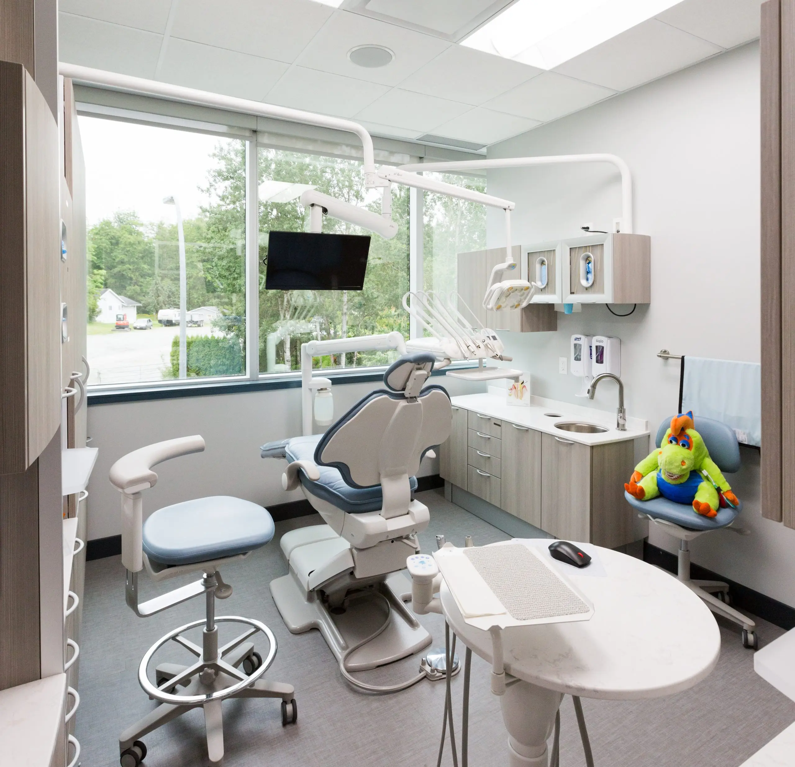 Modern dental clinic with state-of-the-art equipment at Spire Dental Langley