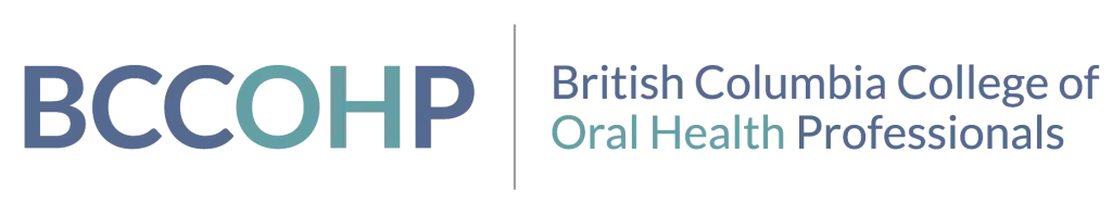 BC College of Oral Health Professionals Logo