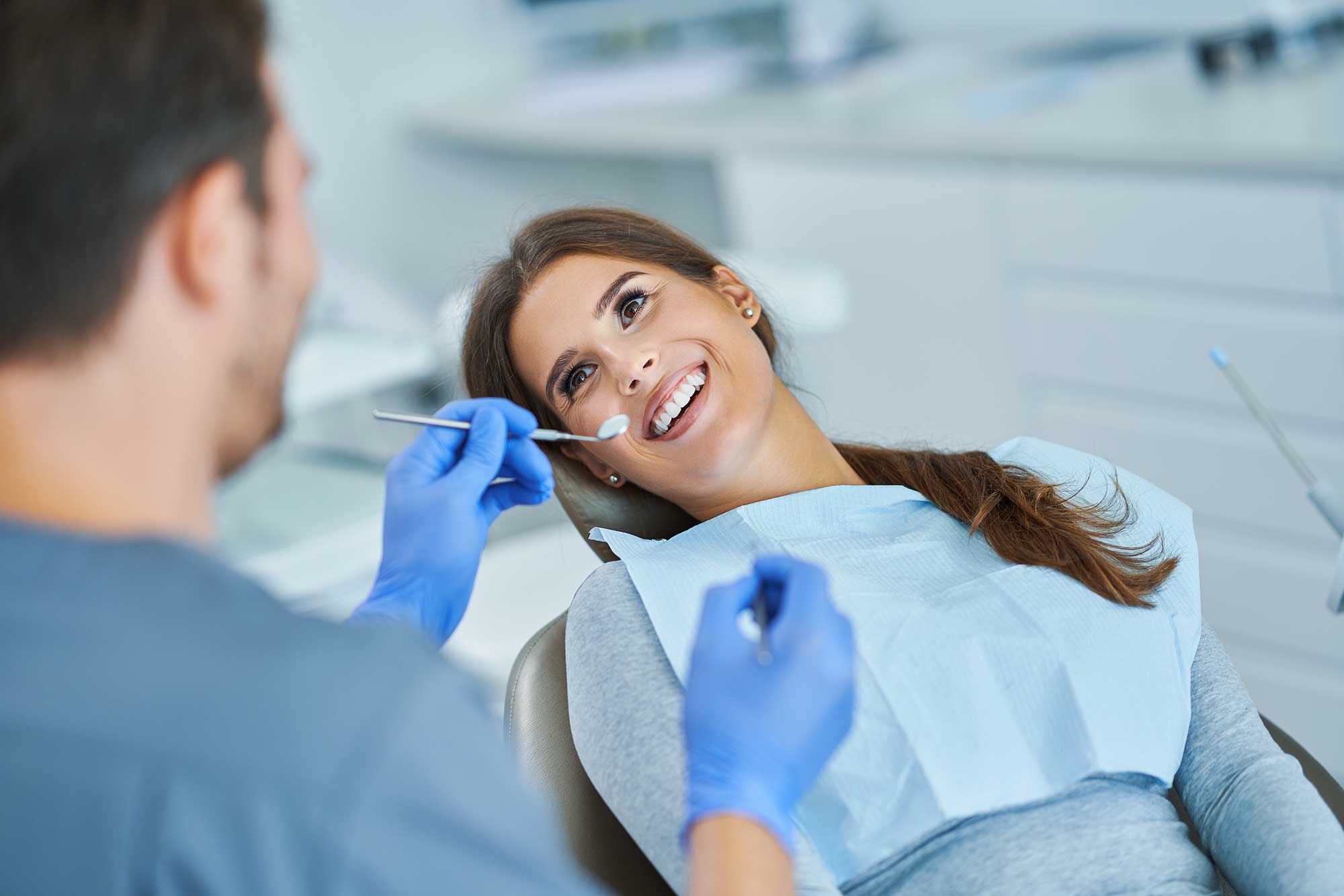 dentist patient listening what they have to say